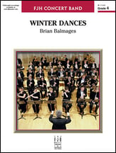 Winter Dances Concert Band sheet music cover